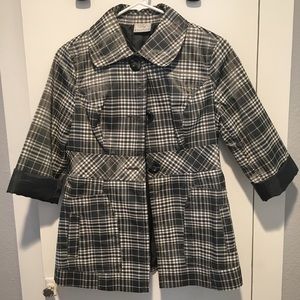Zara black/gray blazer